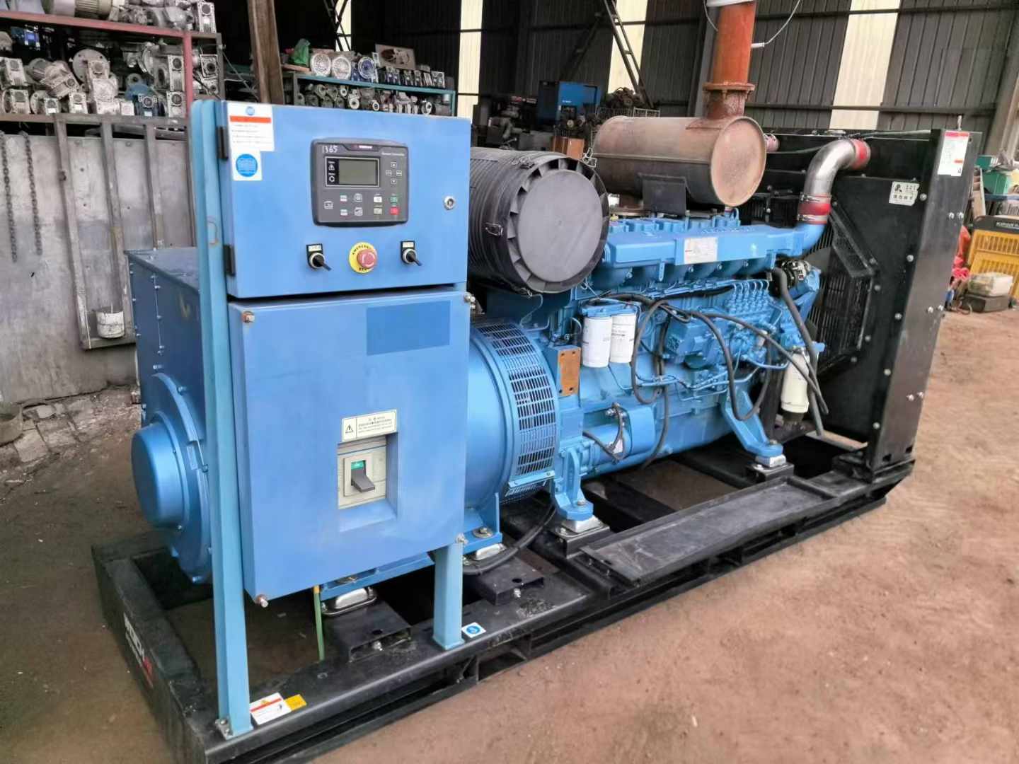 阿拉善500kW 柴油发电机组可带动设备功率的计算公式是什么？
